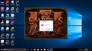 Fix problem  Initialization Failed Age of Empires 3 [upl. by Lavery]