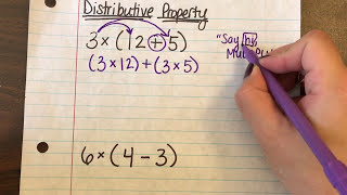 Distributive Property [upl. by Irvin]