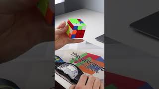 Rubiks Cube Solved ONE HANDED In 1003 Seconds Shorts [upl. by Yonah]