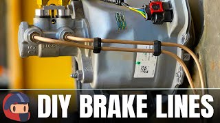 DIY Brake Lines The Easy And Correct Way [upl. by Nnylrahc]