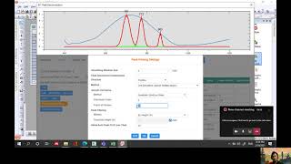 FTIR peak deconvolution using origin 2019 [upl. by Lsil]