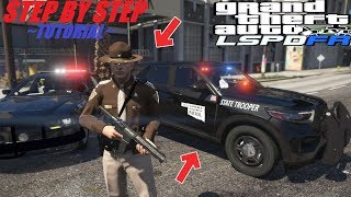 GTA 5 Police Mods How To Easily Install LSPDFR  STEP BY STEP [upl. by Ymas222]