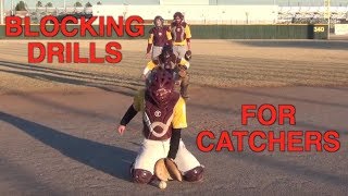 Blocking Drills for Catcher [upl. by Fidelis]