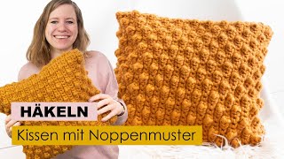 Einfaches Kissen häkeln  DIY Deko [upl. by Hermione621]