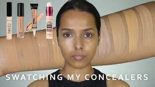 The only concealers I use  Swatches amp Reviews MediumNC40 skin tone [upl. by Derf]