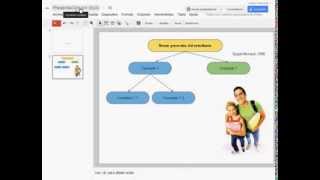 Construir un mapa conceptual con Google Drive [upl. by Ylellan625]