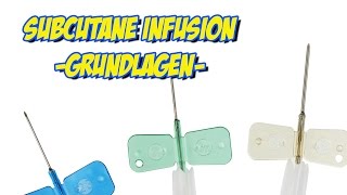 Subkutane Infusion  Grundlagen [upl. by Roman975]