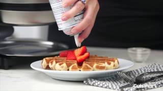 Belgian Waffle Maker  Round Demo WAFF10 [upl. by Lisabeth86]