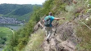 Mosel Calmont Klettersteig [upl. by Gnehp357]