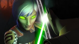 Star Wars Rebels Ezra vs sabine [upl. by Woodhouse345]