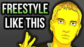 How To Freestyle Rap Better In 5 Simple Steps For Beginners [upl. by Sitto]