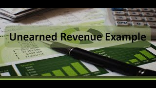 Adjusting Entry Example Unearned Revenue [upl. by Yema]