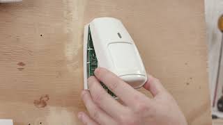 ADT WIRELESS ALARM SENSOR BATTERY  HOW TO CHANGE [upl. by Beauvais]