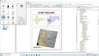 How to Prepare Location Map of study area in ArcGIS [upl. by Bram669]