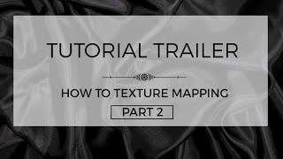 Metasequoia 4 Tutorial Intermediate Level 16 TRAILER  How to Texture Mapping Part 2tphionestudio [upl. by Naedan]