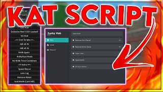 NEW ROBLOX  KAT Script  Hack GUI  Kill All ESP Silent Aimbot amp More  PASTEBIN 2021 [upl. by Eidur767]