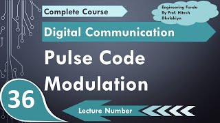 Pulse Code Modulation PCM Basics Block Diagram Process Sampling amp Quantization Explained [upl. by Hallimaj]