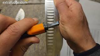 SHARPAL 105N Multipurpose Pocket Pruners and Knife sharpener review [upl. by Lamont718]