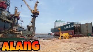 Alang Ship Breaking yard  Inside a derelict ship [upl. by Penland440]