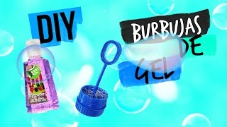 DIY COMO HACER BURBUJAS DE GEL aaxlejh [upl. by Ihtraa399]