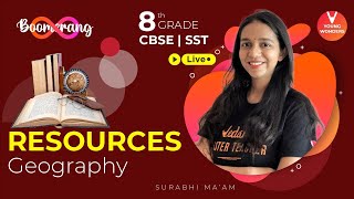 Resources Class 8 Geography Chapter 1 Revision In One Shot  CBSE  NCERT SST  Surabhi Maam [upl. by Nosimaj419]