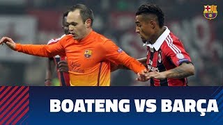 KevinPrince Boatengs goals versus FC Barcelona [upl. by Schulz818]