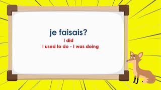 Le Verbe Faire Imparfait  To Do Imperfect Tense  French Conjugation [upl. by Atteloiv]