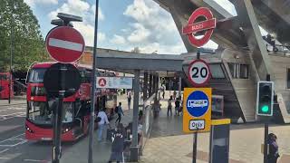 London Bus Tour Route 185 Upper Deck View From VICTORIA ST to LEWISHAM [upl. by Fortin315]