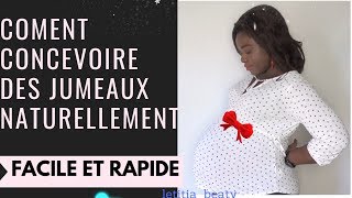 VOILA COMMENT FAIRE POUR TOMBER ENCEINTE DES JUMEAUX  LETITIABEAUTY [upl. by Lesli]