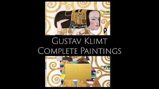 Gustav Klimt Complete Paintings  Flip Through [upl. by Mccreary]