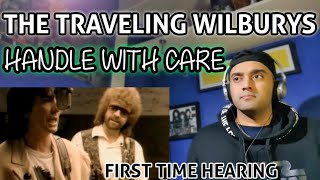 The Traveling Wilburys  Handle With Care Official Video  First Time Hearing [upl. by Rednaxela560]