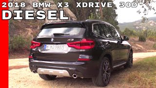 2018 BMW X3 xDrive 30d Diesel Exterior Interior amp Test Drive [upl. by Pironi51]