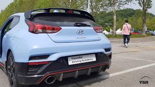 2019 Hyundai Veloster N  Exhaust Sound Accelerations amp Driving POV with Loud RevsHD [upl. by Tootsie]