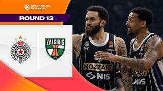 UNSTOPPABLE Energy  Partizan  Zalgiris  BASKETBALL HIGHLIGHTS R13 202425 [upl. by Swerdna]