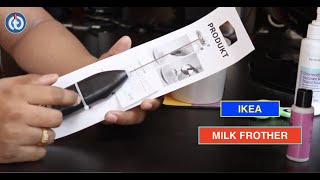 IKEA MILK FROTHER Review amp Battery Installation [upl. by Yditsahc]