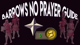 Barrows No Damage or Prayer Safe spot Guide Combat Achievement [upl. by Reinal]