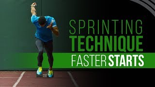 Sprinting Technique  Faster Starts  Acceleration amp Reaction Time [upl. by Nivlam]