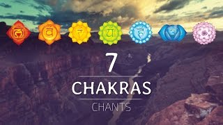 ALL 7 CHAKRAS HEALING CHANTS  Chakra Seed Mantras Meditation Music [upl. by Enirehtak]