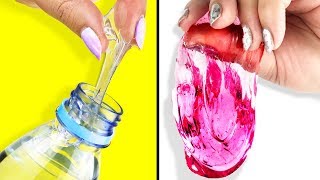 HAZ SLIME DE AGUA 💦 Probando Recetas SIN BORAX [upl. by Given]