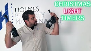 How to work a Christmas Light Timer [upl. by Lewak]