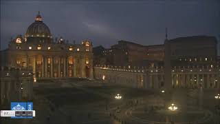 Live Webcam  Vatican City By Night  Italy [upl. by Mayfield]