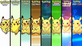 Evolution of Pokémon Evolution Animations 19962019 [upl. by Brenda735]