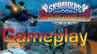 Skylanders SuperChargers  Submarine Races Gameplay [upl. by Annal845]