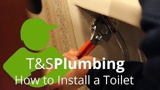 How to install a wall mounted toilet [upl. by Wernsman]