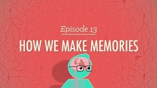 How We Make Memories Crash Course Psychology 13 [upl. by Llertal]