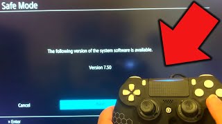 Cannot Start the PS4 Update Safe Mode Loop FIX [upl. by Trometer553]