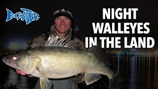 Cleveland Walleye  Lake Erie Walleye Fishing At Night In Cleveland Ohio [upl. by Johnny]