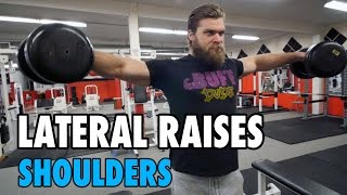 Lateral Raises  Shoulders  HowTo Exercise Tutorial [upl. by Gussman]