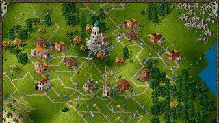 The Settlers 2 Gameplay [upl. by Ayahc]