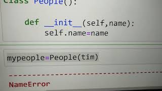 python name not defined error solved [upl. by Ecirtal]